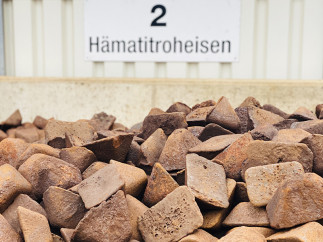 Raw material iron foundry Haematite iron